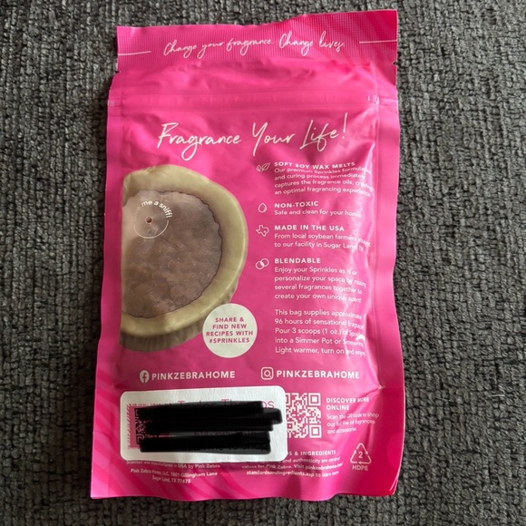 Pink Zebra Sprinkles - Picture 2 of 2